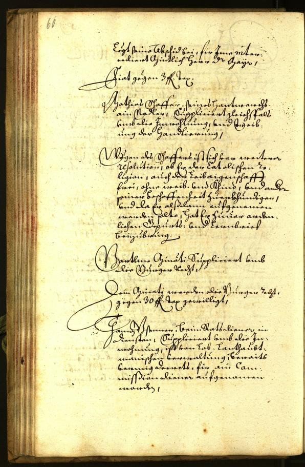 Civic Archives of Bozen-Bolzano - BOhisto Minutes of the council 1659 