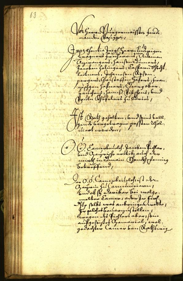 Civic Archives of Bozen-Bolzano - BOhisto Minutes of the council 1659 