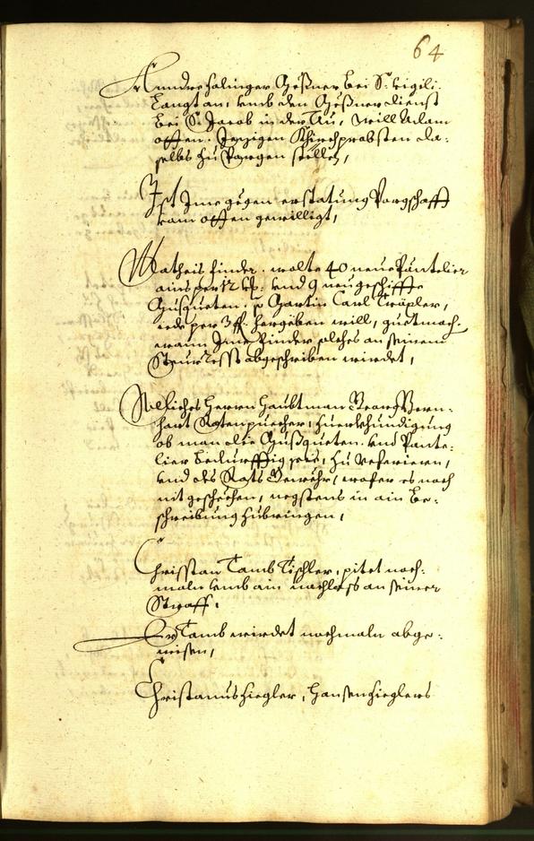 Civic Archives of Bozen-Bolzano - BOhisto Minutes of the council 1659 