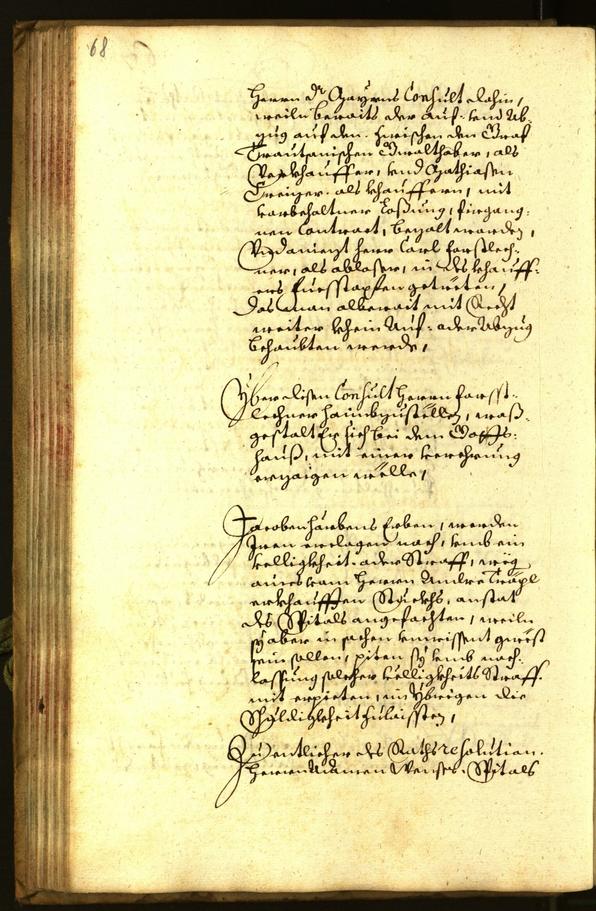 Civic Archives of Bozen-Bolzano - BOhisto Minutes of the council 1659 