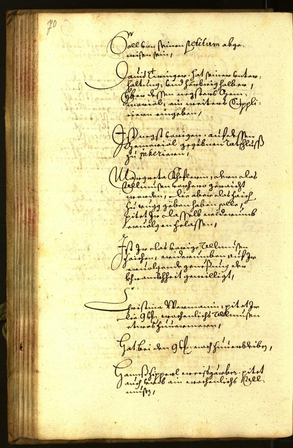 Civic Archives of Bozen-Bolzano - BOhisto Minutes of the council 1659 