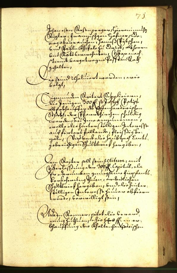 Civic Archives of Bozen-Bolzano - BOhisto Minutes of the council 1659 