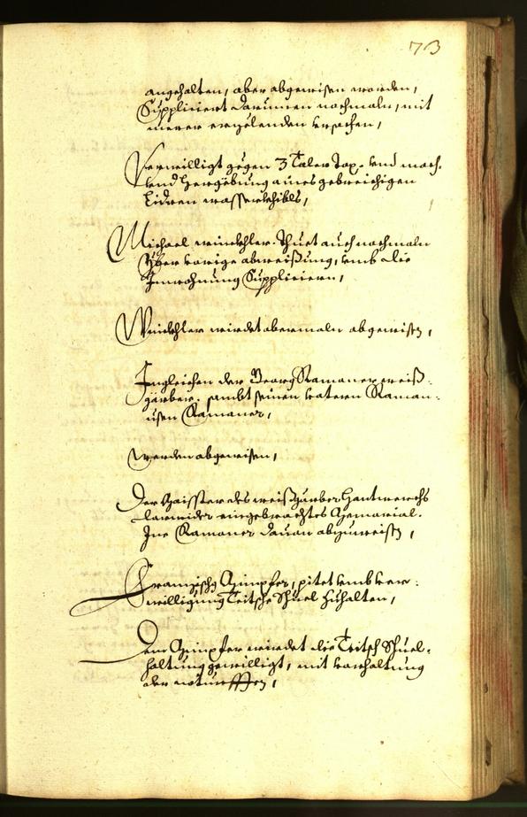 Stadtarchiv Bozen - BOhisto Ratsprotokoll 1659 