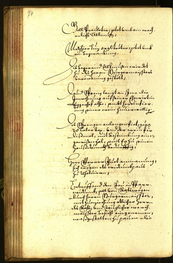 Civic Archives of Bozen-Bolzano - BOhisto Minutes of the council 1659 