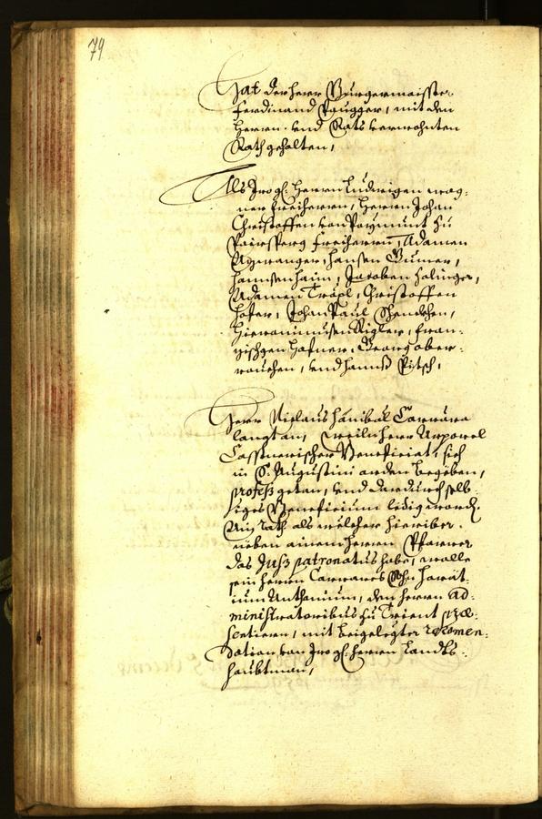 Civic Archives of Bozen-Bolzano - BOhisto Minutes of the council 1659 