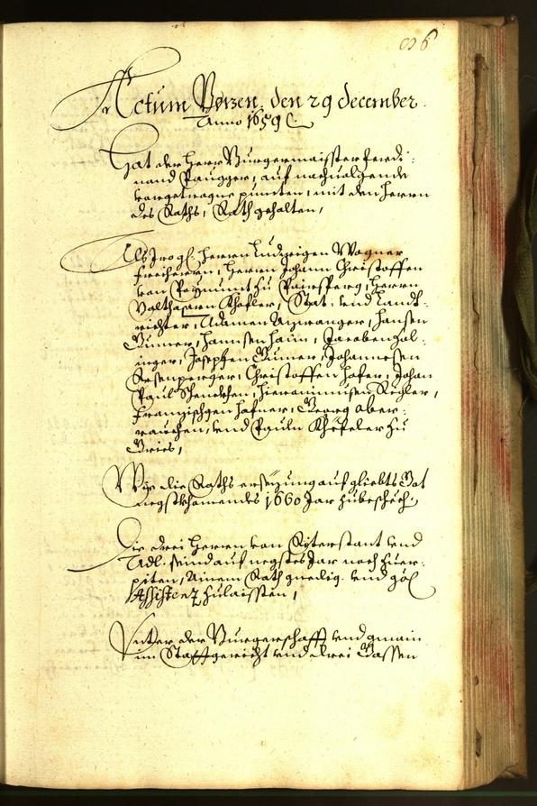 Civic Archives of Bozen-Bolzano - BOhisto Minutes of the council 1659 