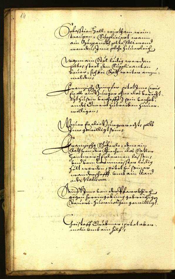 Civic Archives of Bozen-Bolzano - BOhisto Minutes of the council 1659 