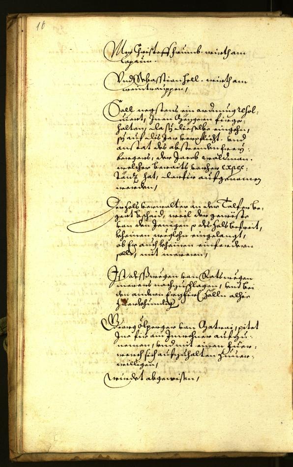 Civic Archives of Bozen-Bolzano - BOhisto Minutes of the council 1659 