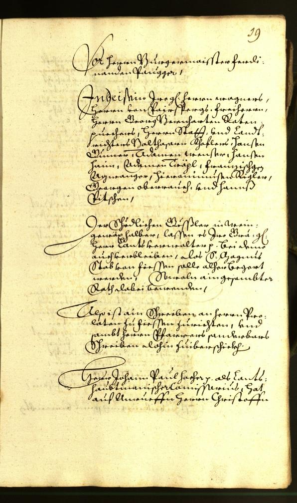 Stadtarchiv Bozen - BOhisto Ratsprotokoll 1659 