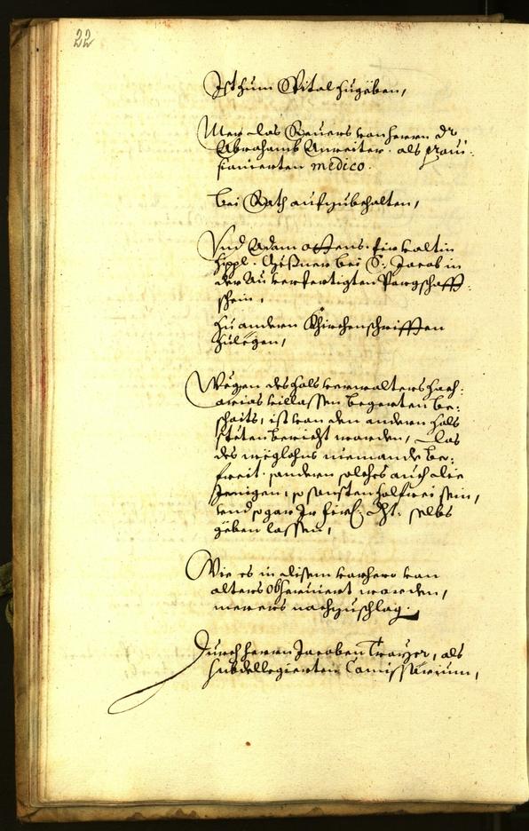 Stadtarchiv Bozen - BOhisto Ratsprotokoll 1659 