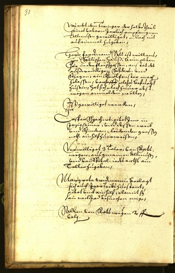 Civic Archives of Bozen-Bolzano - BOhisto Minutes of the council 1659 