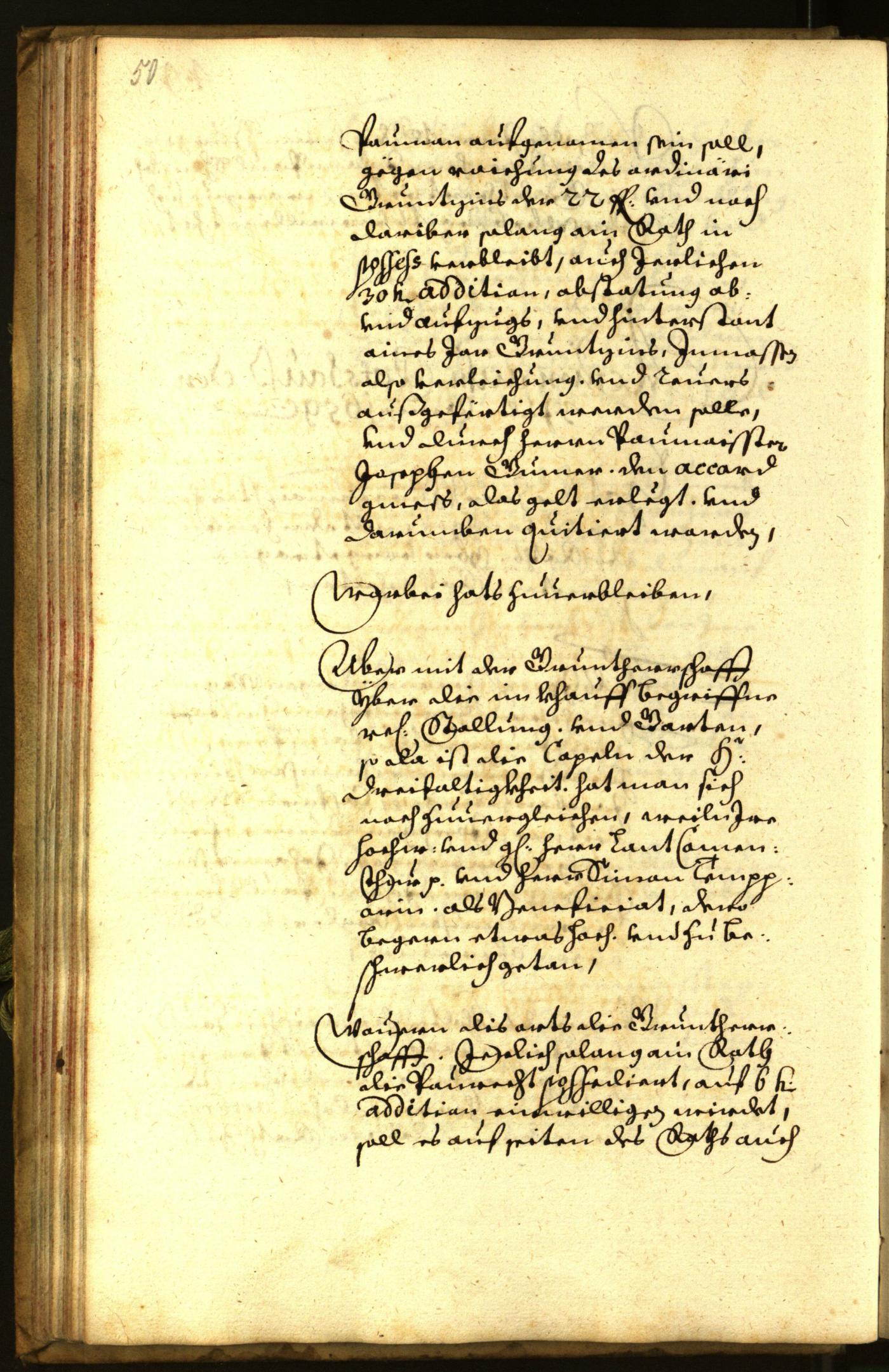 Stadtarchiv Bozen - BOhisto Ratsprotokoll 1659 