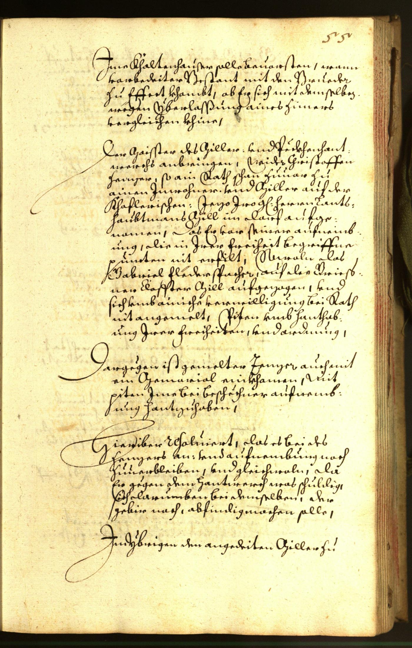 Stadtarchiv Bozen - BOhisto Ratsprotokoll 1659 