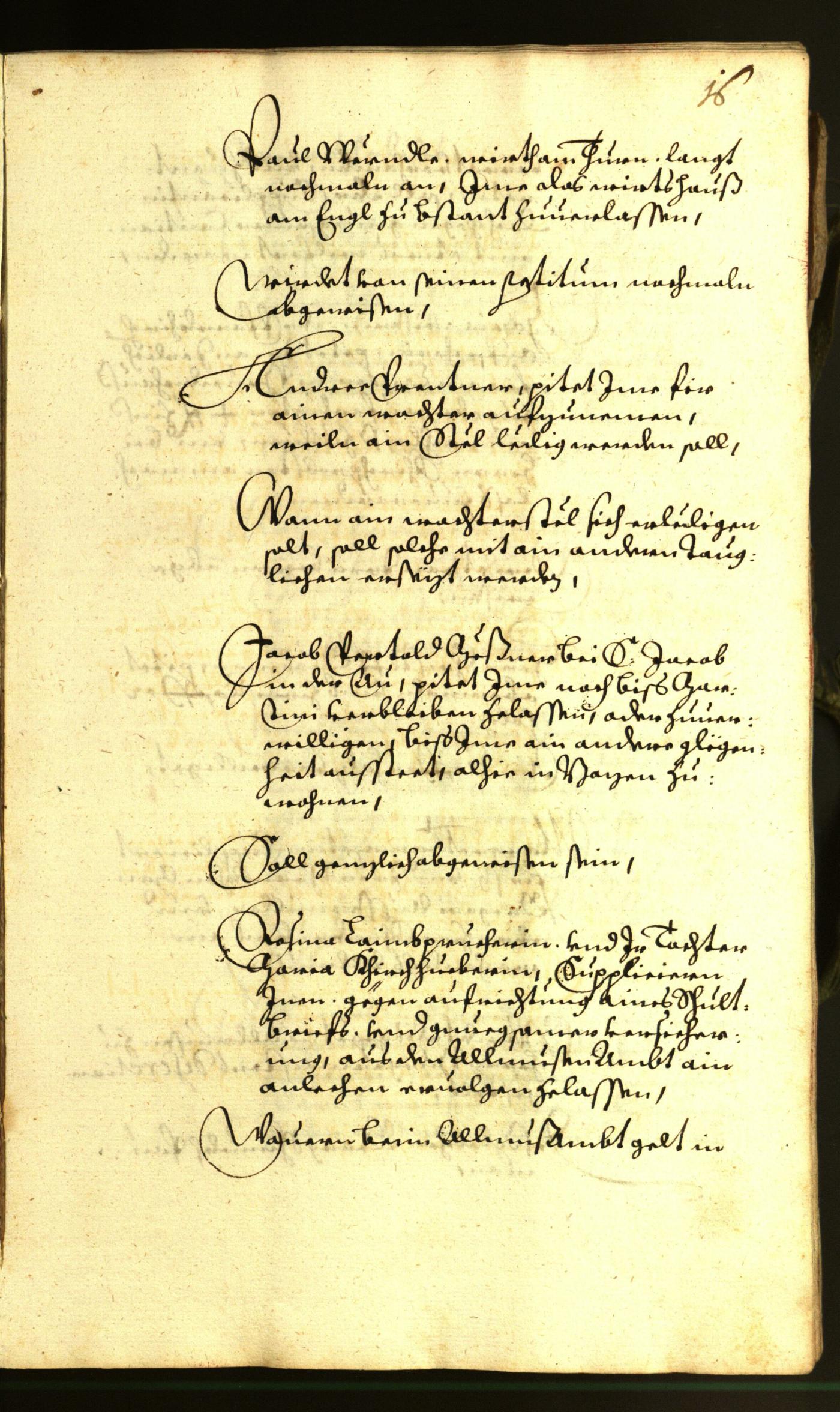 Stadtarchiv Bozen - BOhisto Ratsprotokoll 1659 