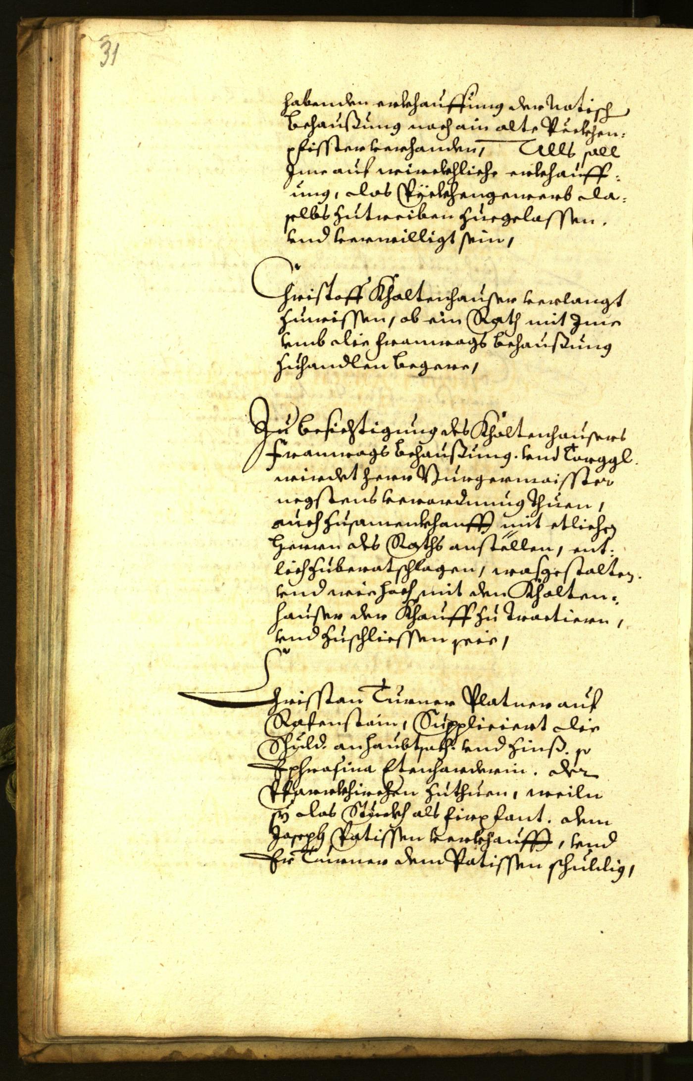 Stadtarchiv Bozen - BOhisto Ratsprotokoll 1659 