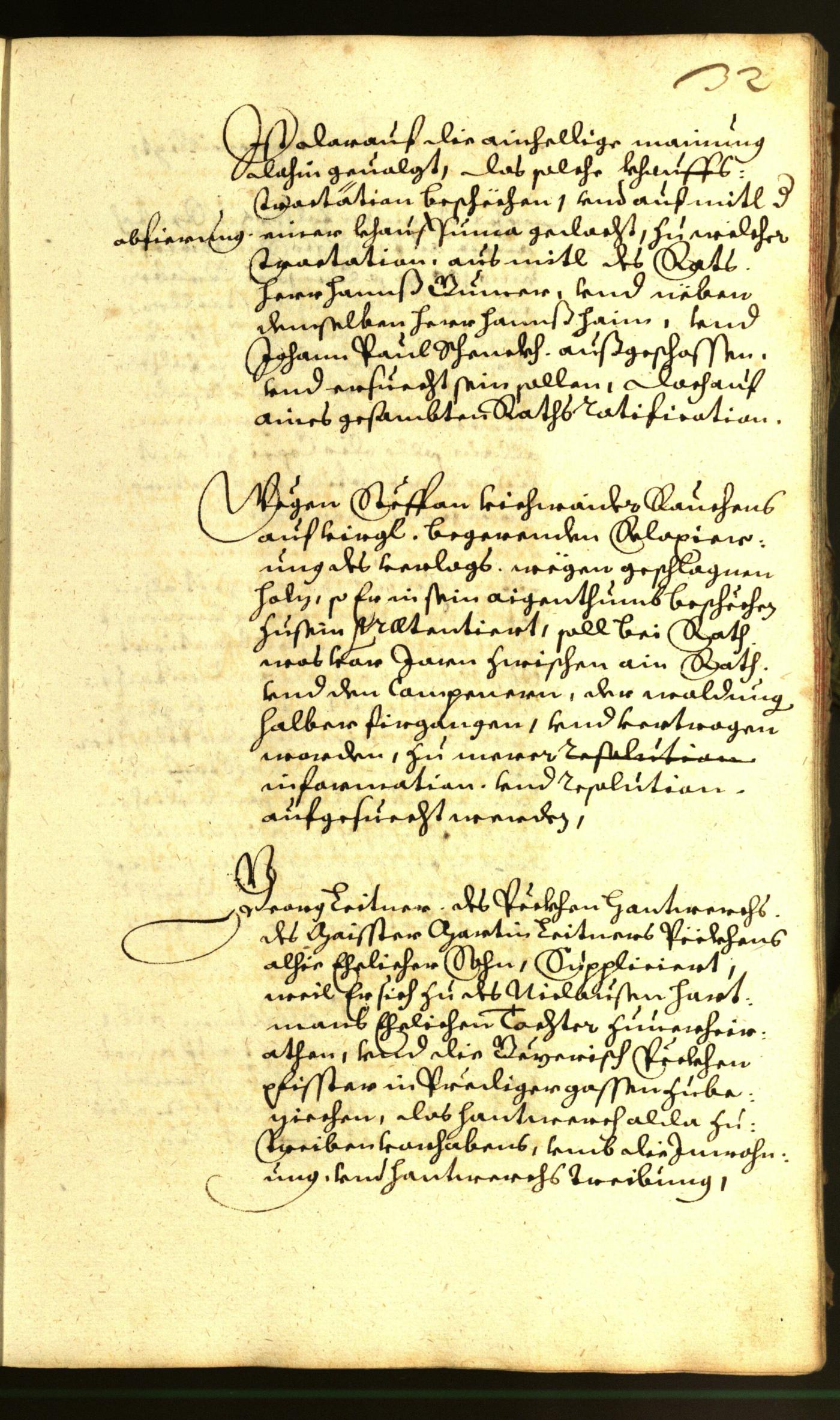 Stadtarchiv Bozen - BOhisto Ratsprotokoll 1659 