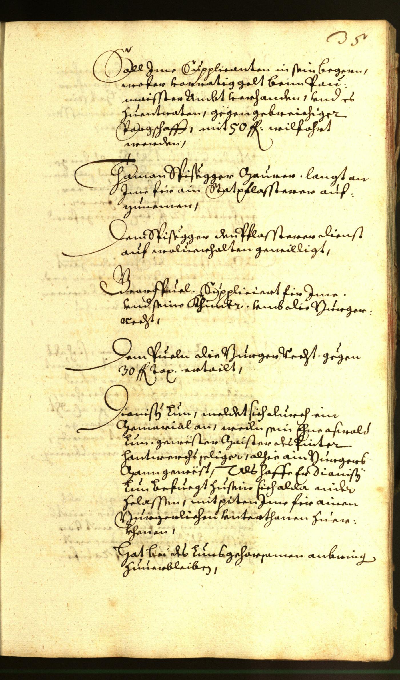 Stadtarchiv Bozen - BOhisto Ratsprotokoll 1659 