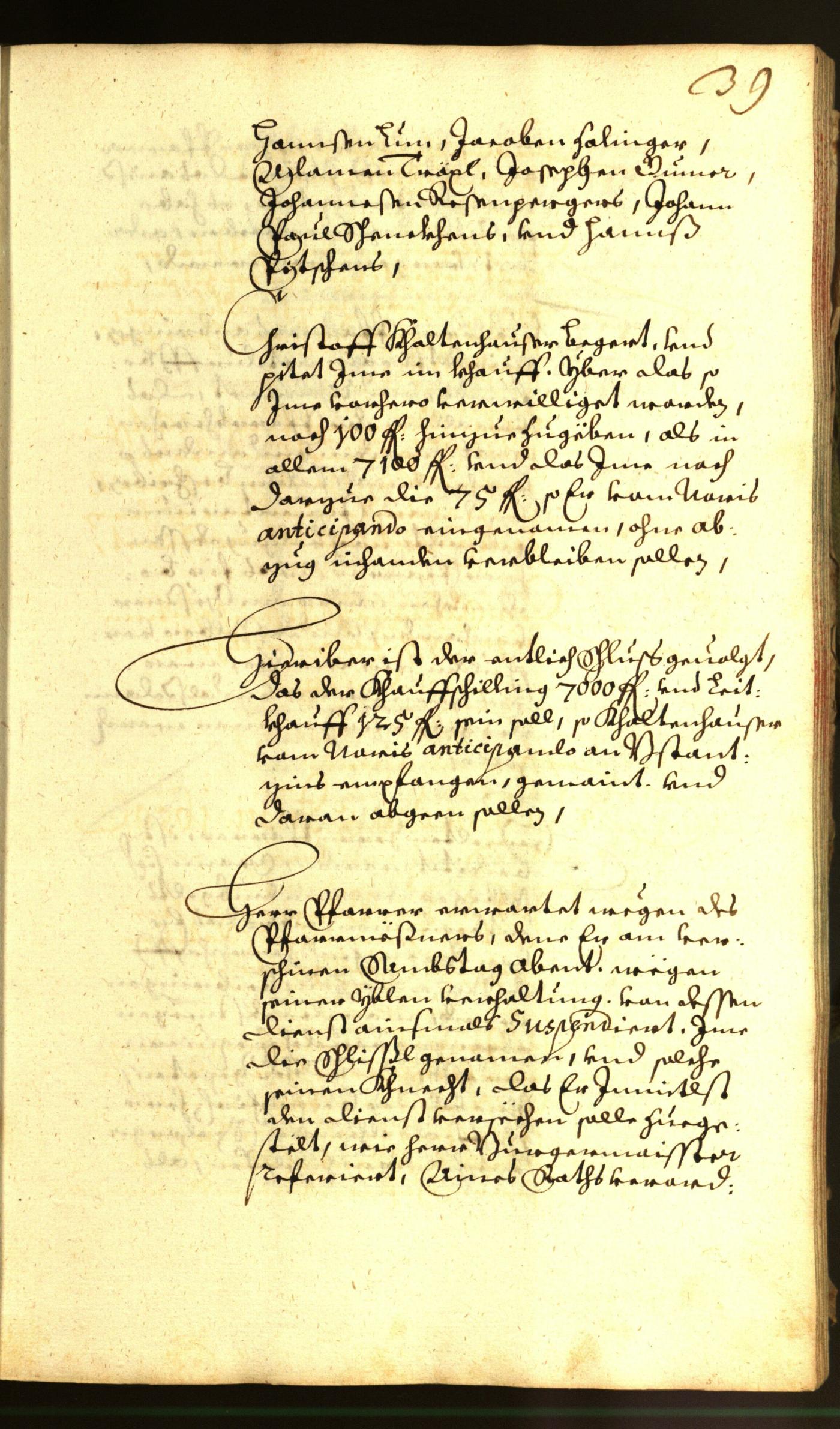 Stadtarchiv Bozen - BOhisto Ratsprotokoll 1659 