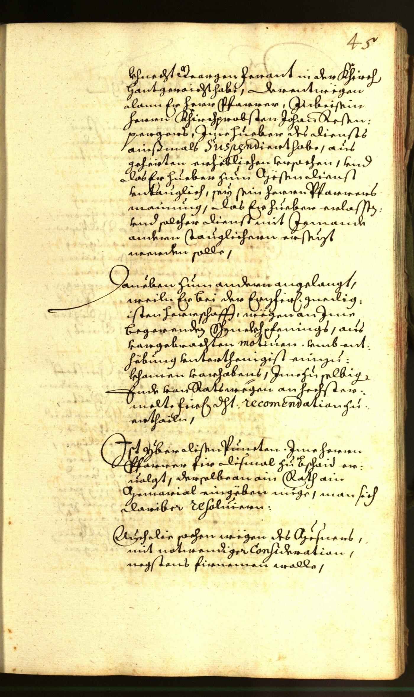 Stadtarchiv Bozen - BOhisto Ratsprotokoll 1659 