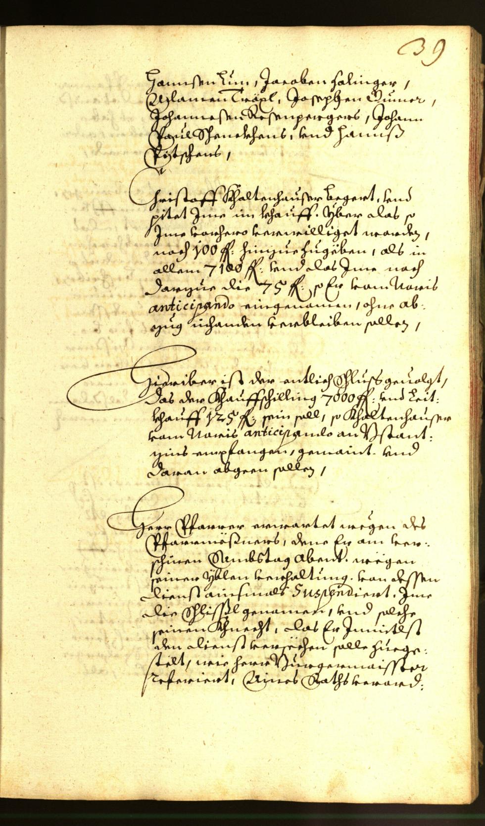 Stadtarchiv Bozen - BOhisto Ratsprotokoll 1659 