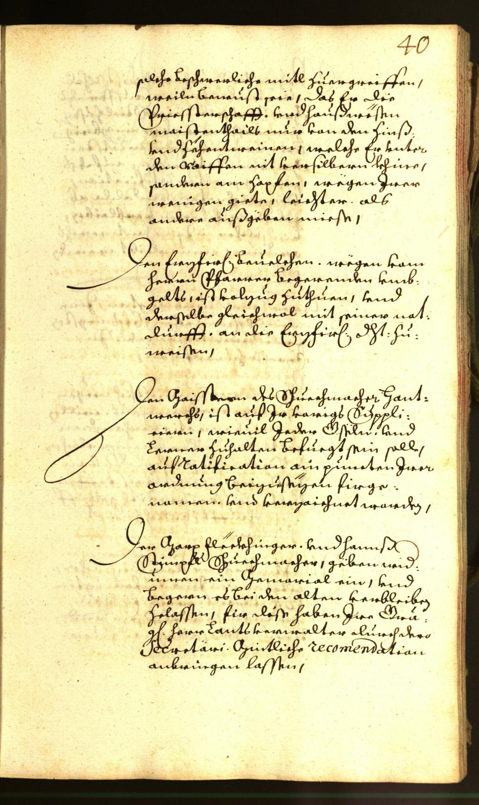 Stadtarchiv Bozen - BOhisto Ratsprotokoll 1659 