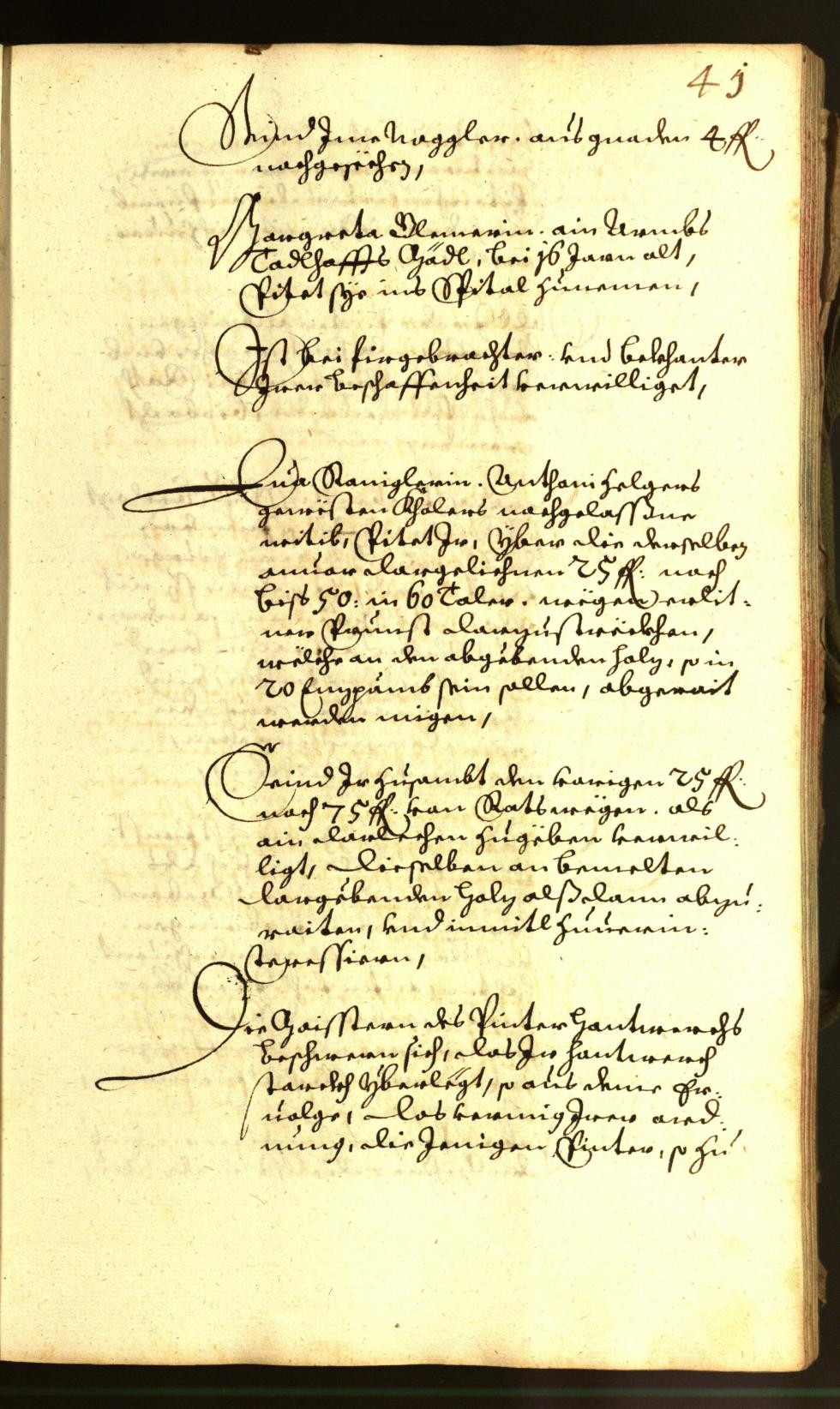 Stadtarchiv Bozen - BOhisto Ratsprotokoll 1659 