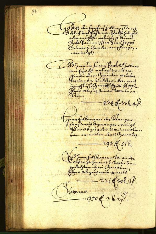 Stadtarchiv Bozen - BOhisto Ratsprotokoll 1660 