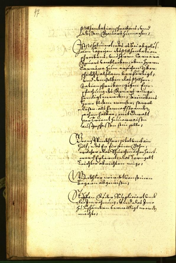 Civic Archives of Bozen-Bolzano - BOhisto Minutes of the council 1660 