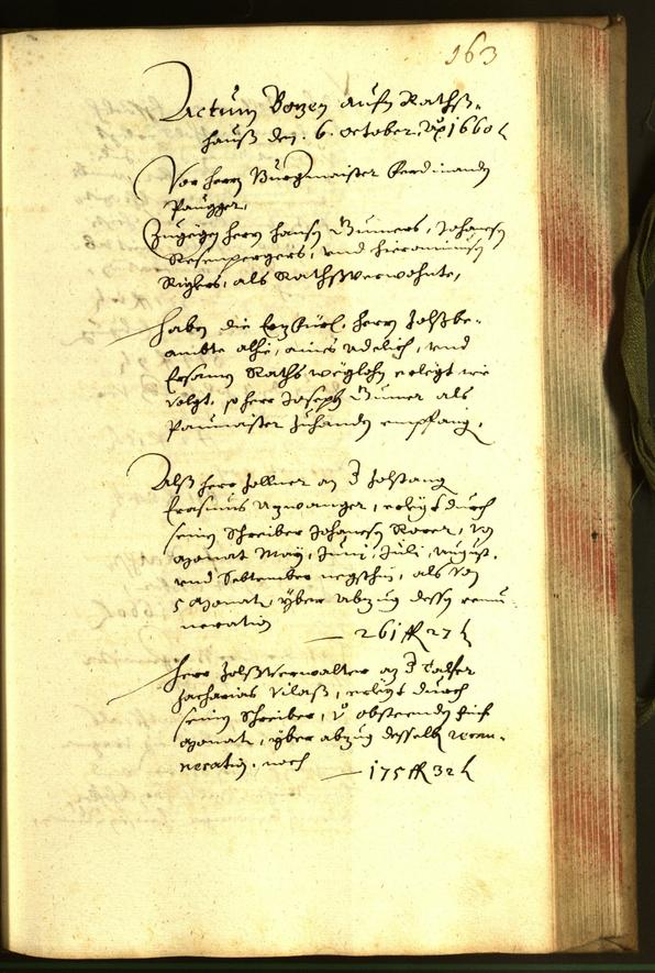 Civic Archives of Bozen-Bolzano - BOhisto Minutes of the council 1660 