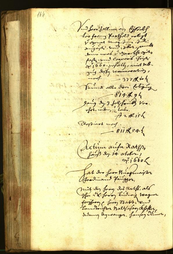 Civic Archives of Bozen-Bolzano - BOhisto Minutes of the council 1660 