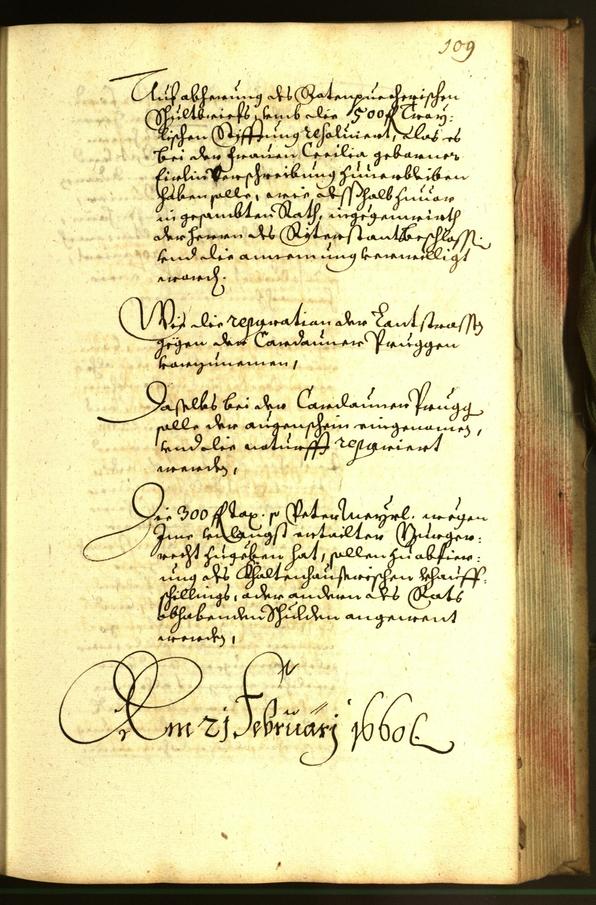 Stadtarchiv Bozen - BOhisto Ratsprotokoll 1660 