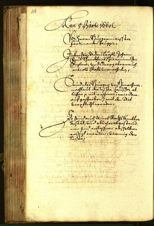 Civic Archives of Bozen-Bolzano - BOhisto Minutes of the council 1660 