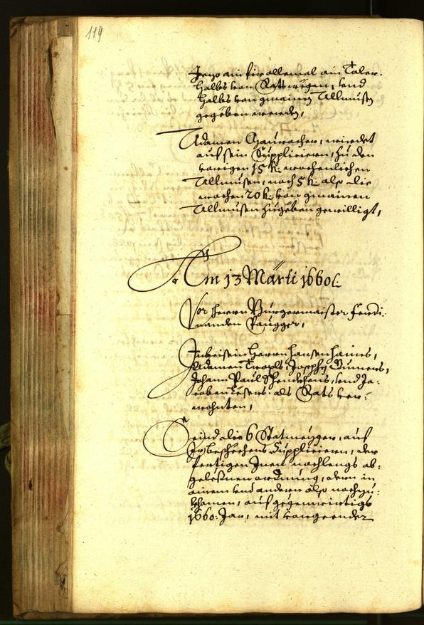 Civic Archives of Bozen-Bolzano - BOhisto Minutes of the council 1660 