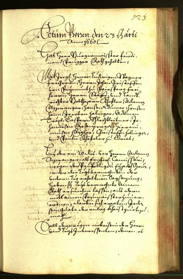 Civic Archives of Bozen-Bolzano - BOhisto Minutes of the council 1660 