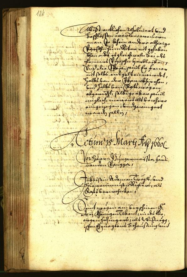 Archivio Storico della Città di Bolzano - BOhisto protocollo consiliare 1660 