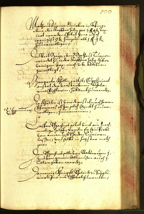 Stadtarchiv Bozen - BOhisto Ratsprotokoll 1660 