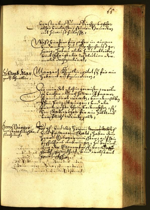 Civic Archives of Bozen-Bolzano - BOhisto Minutes of the council 1661 