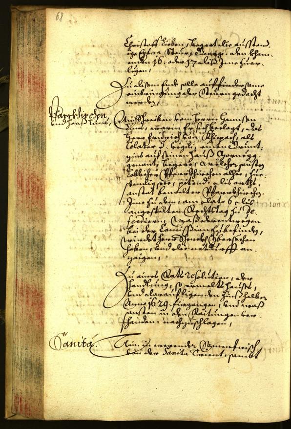 Civic Archives of Bozen-Bolzano - BOhisto Minutes of the council 1661 