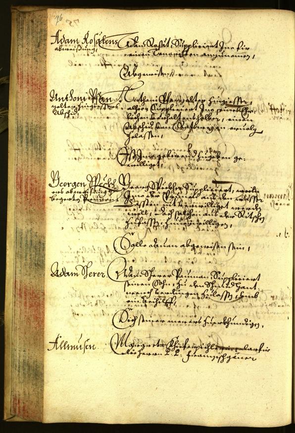 Civic Archives of Bozen-Bolzano - BOhisto Minutes of the council 1661 