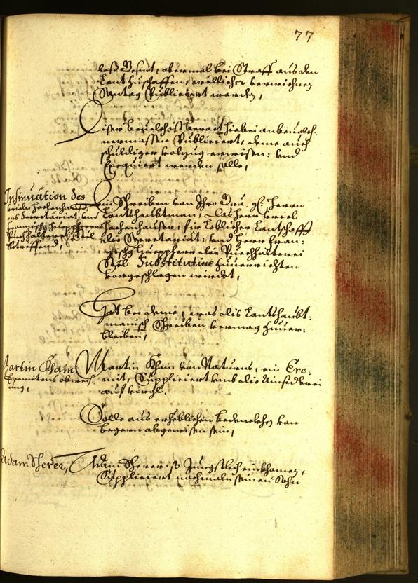 Civic Archives of Bozen-Bolzano - BOhisto Minutes of the council 1661 