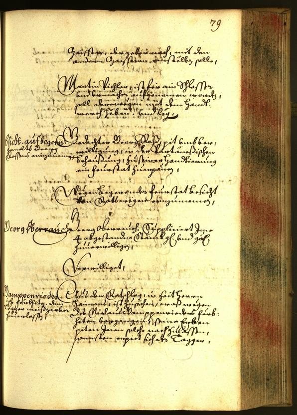 Civic Archives of Bozen-Bolzano - BOhisto Minutes of the council 1661 