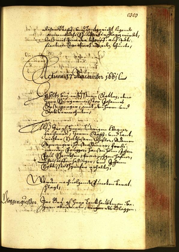 Civic Archives of Bozen-Bolzano - BOhisto Minutes of the council 1661 