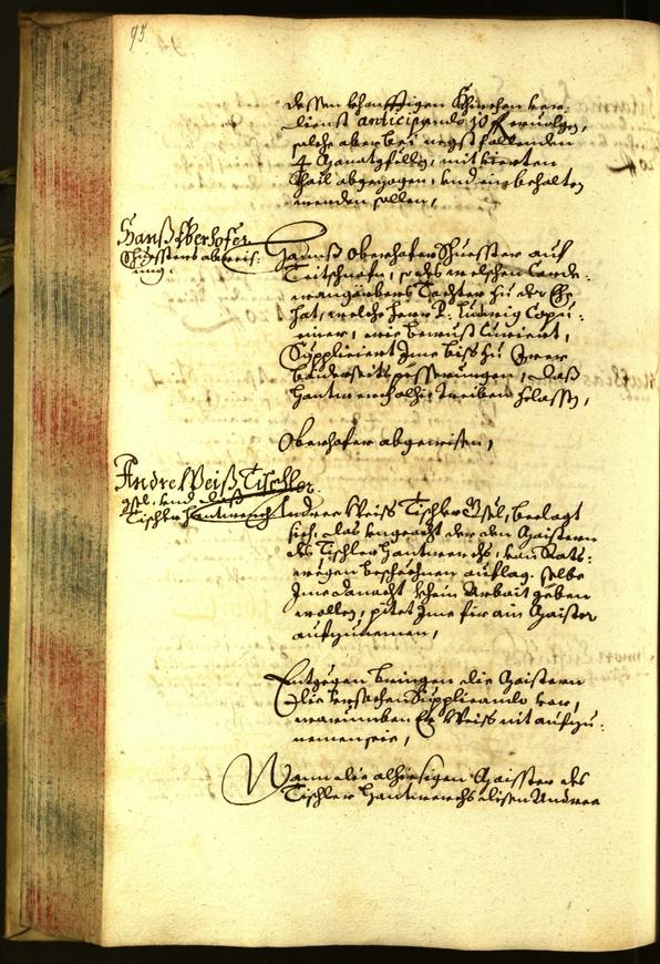 Civic Archives of Bozen-Bolzano - BOhisto Minutes of the council 1661 