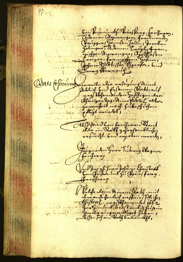 Civic Archives of Bozen-Bolzano - BOhisto Minutes of the council 1661 