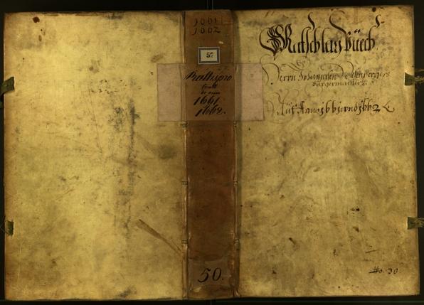 Archivio Storico della Città di Bolzano - BOhisto protocollo consiliare 1661 