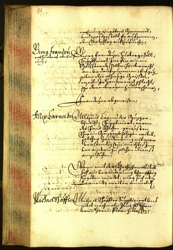 Stadtarchiv Bozen - BOhisto Ratsprotokoll 1661 