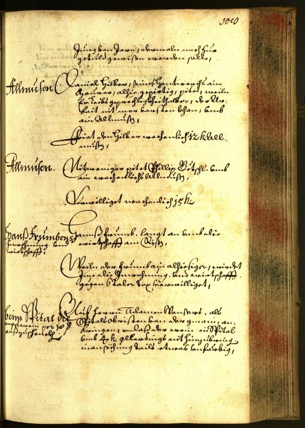 Civic Archives of Bozen-Bolzano - BOhisto Minutes of the council 1661 