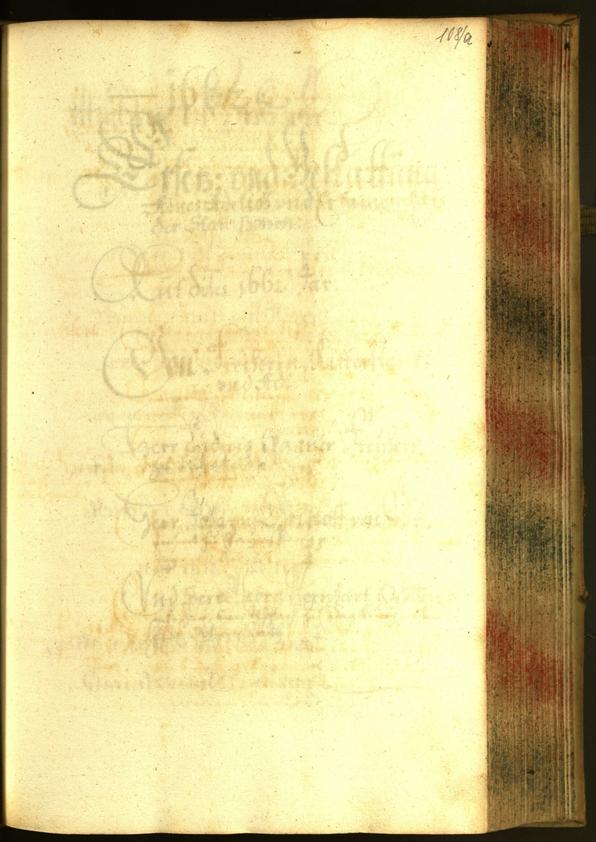 Civic Archives of Bozen-Bolzano - BOhisto Minutes of the council 1661 