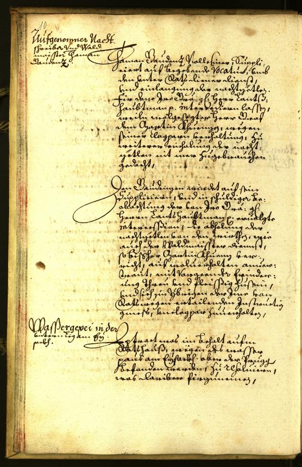 Civic Archives of Bozen-Bolzano - BOhisto Minutes of the council 1661 