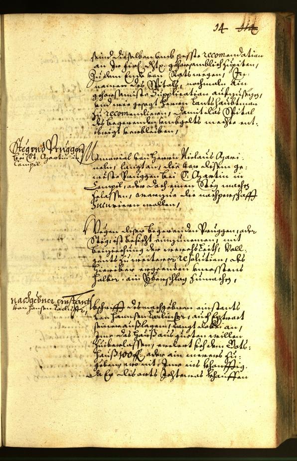 Archivio Storico della Città di Bolzano - BOhisto protocollo consiliare 1661 